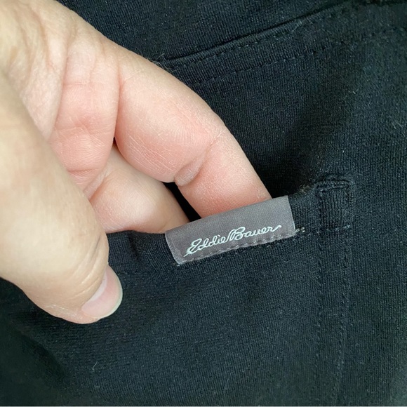 Eddie Bauer Stretch Knit Pull On Pants Trousers Flat Front Size 6 - Picture 7 of 12